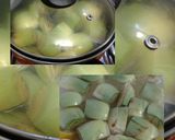 Foto del paso 1 de la receta Alcachofas estofadas, con verduras y gambas