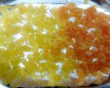 टूटी फ्रूटी विथ वाटरमेलन (Tutti fruity with watermelon recipe in hindi) रेसिपी चरण 4 फोटो