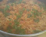 A picture of step 18 of Rajasthani Shahi Gatta Pulao.