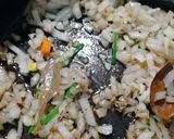 A picture of step 2 of Sweet Corn pulao.