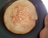 A picture of step 4 of No egg no milk pancake.