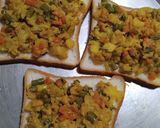 A picture of step 5 of Mix Vegetable Sandwich.