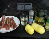 Foto del paso 1 de la receta: Churrasco al horno con patatas a las hierbas provenzales