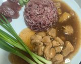 รูปขั้นตอนการทำที่ 4 ของ ข้าวแดงหน้าไก่