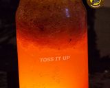 A picture of step 2 of Sunset Mocktail.