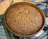 Une image de l'étape 13 de Gâteau skull à la rhubarbe, vanille et pralines roses.