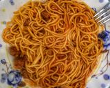 Hình bước làm 6 của món Mì sốt cà chua