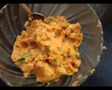 A picture of step 3 of Cheese poha cutles.