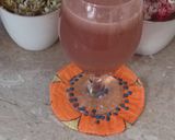 A picture of step 5 of Pomegranate juice.