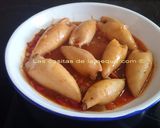 Foto del paso 9 de la receta Calamares rellenos con arroz y verduras