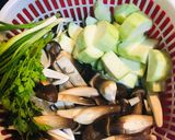Hình bước làm 1 của món Nấm mối đen