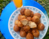 A picture of step 3 of Puff puff with twist.