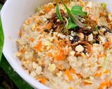 Hình bước làm 5 của món Cháo Yến Mạch Rau Củ Thịt Gà