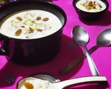 A picture of step 2 of Chhena Payasam.