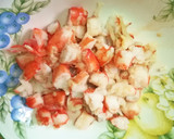Foto del paso 6 de la receta: Barcas de Endivias rellenas de ensaladilla de gambas