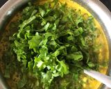 A picture of step 4 of Palak and moong dal shorba.