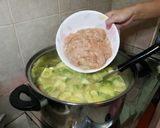 รูปขั้นตอนการทำที่ 8 ของ แกงเขียวหวานไก่ ไม่ใส่กะทิ (ใช้นมสดแทนเด๊อหล่า)