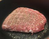 A picture of step 1 of Beef Sirloin Tip Roast.