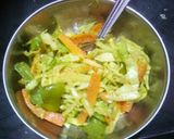 કોબી,ગાજર,મરચાનો સંભારો(Cabbage,carrot,chilli sambharo recipe in Gujarati) રેસીપી સ્ટેપ3ફોટો