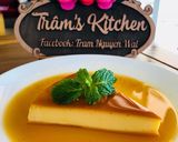 Hình bước làm 5 của món Bánh flan - thơm, béo