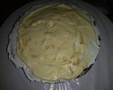 A picture of step 12 of Black forest in pineapple sorbet n chocolate ganache#easterdish.