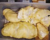 Foto langkah ke 3 dari resep Ketan bunga telang vla durian.
