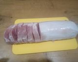 Pieczeń ze schabu z cebulą i jabłkiem krok przepisu 1 zdjęcie