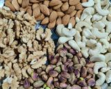 A picture of step 1 of Protein Powder with Sunflower seeds n Pumpkin seeds.