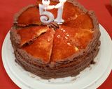 Gluténmentes dobos torta recept fázis 6 fotója