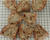 Foto langkah ke 28 dari resep Moringa Wijen Jinten Hitam Chili Flakes Cheese Sourdough Bread (Open Bake Method).