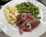 รูปขั้นตอนการทำที่ 1 ของ ผัดถั่วฝักยาวหมู