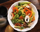 綠花椰菜炒透抽的食譜步驟7照片
