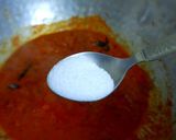 A picture of step 6 of Raw banana masala.