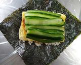 果醋肉鬆飯糰〞簡易做法的經典壽司風味的食譜步驟6照片