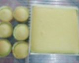Foto langkah ke 7 dari resep Ogura pandan cake.
