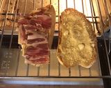 A picture of step 3 of California Farm Croque Madame & Monsieur.