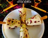 A picture of step 5 of Thandai Flavored Makhana Kulfi - Holi Special.