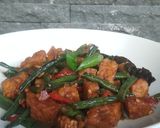 Foto langkah ke 6 dari resep Oseng Tempe Kacang Panjang.