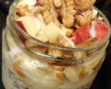 A picture of step 5 of Apple fig and walnuts(health is wealth jar).