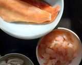 Foto del paso 2 de la receta: Tallarines con crema de mariscos