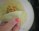 A picture of step 9 of Sadabahar paratha.