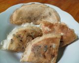 Foto langkah ke 4 dari resep Crepes Teflon Simpel.