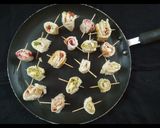 A picture of step 9 of Sandwich Roll ups.