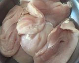 รูปขั้นตอนการทำที่ 1 ของ “อกไก่อบกระเทียมพริกไทย”