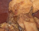 A picture of step 4 of Jhatpat Chicken Bhuna masala.