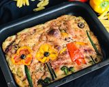 A picture of step 3 of “Beetroot Italian Focaccia Bread”.