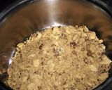 A picture of step 1 of Molasses syrup (from jaggery).