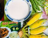 Hình bước làm 1 của món Chuối nướng + nước cốt dừa