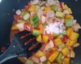 รูปขั้นตอนการทำที่ 4 ของ ผัดเปรี้ยวหวานไก่ 🍍🍅