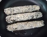 Hình bước làm 4 của món NORI MAKI - Cơm cuộn khoai sọ chiên giòn